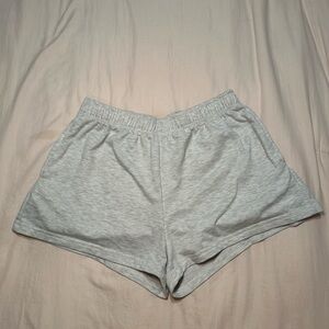 Women's Gray Casual Shorts